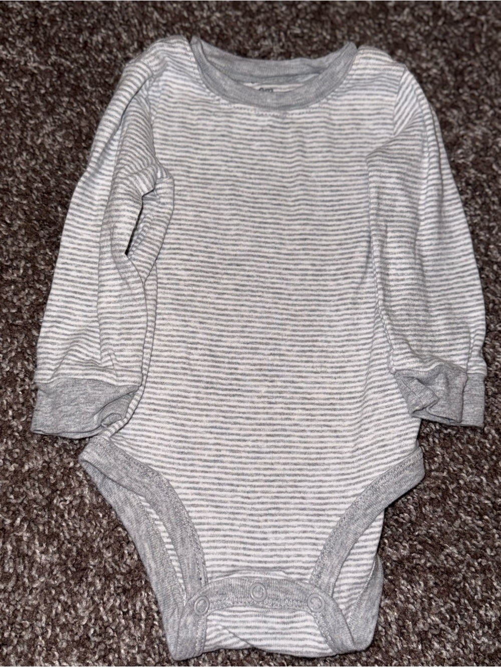 Carter’s Baby Long-Sleeve Striped Bodysuit
